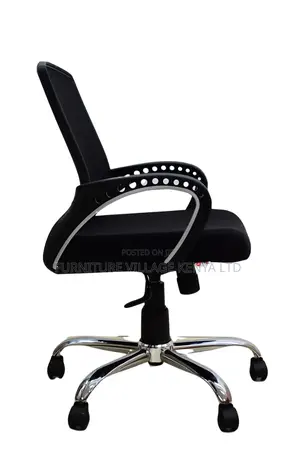 Ergonomic Office Chair; Mid-Back Swivel Task Seat