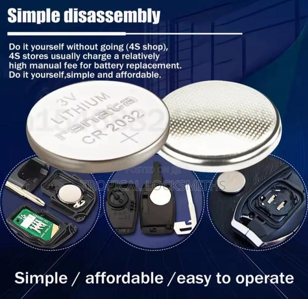 Car Key Batteries (All Types Available)