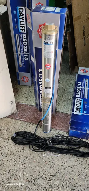 Submersible 1hp Pump With 30M Cable, in Built-in Capacitor