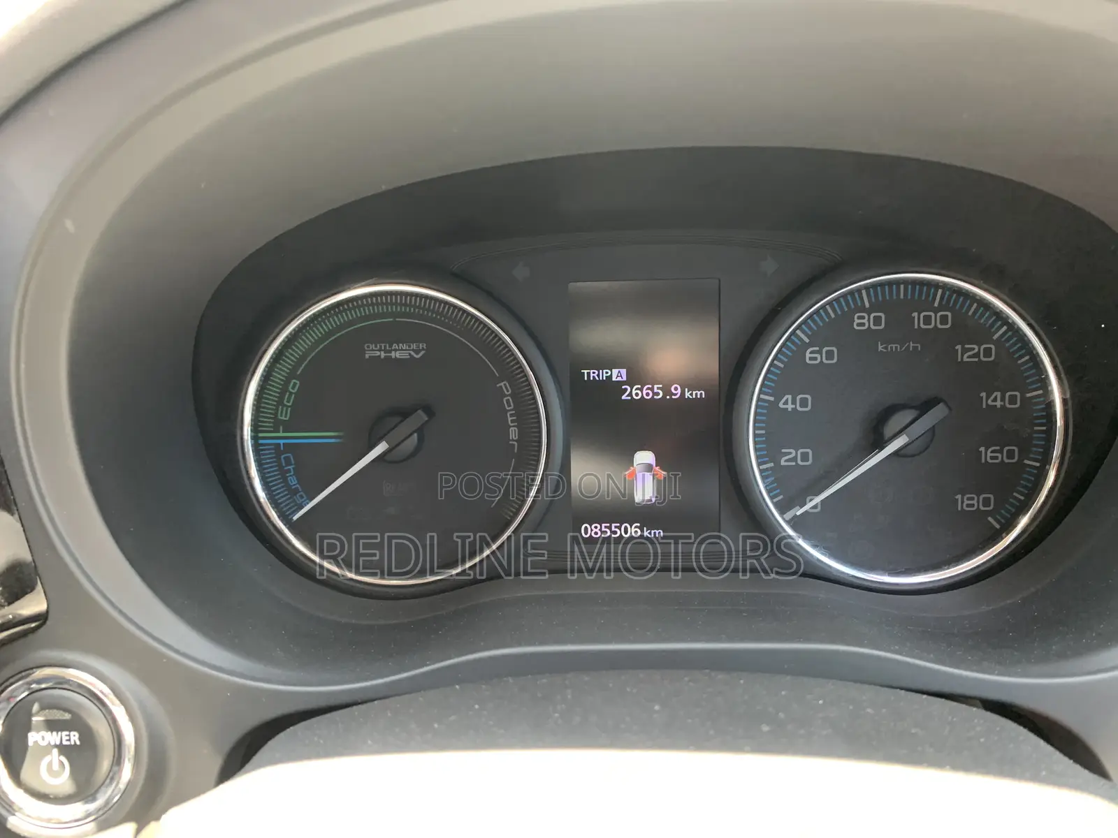 Mitsubishi Outlander 2.0 PHEV AWD 2018 Red