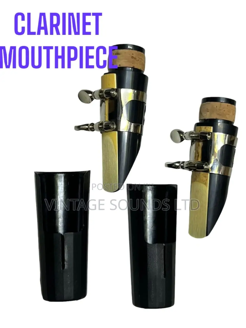 1pc Clarinet Mouthpiece Kit With Ligature