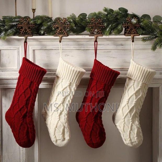 Big Christmas Decor Socks