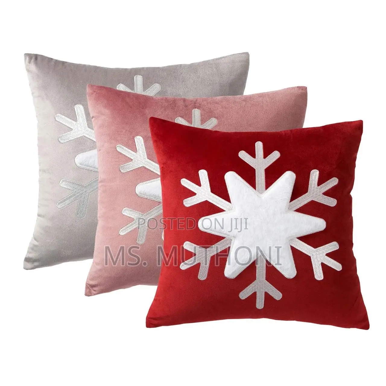 Velvet Decorative Christmas Pillow Covers*