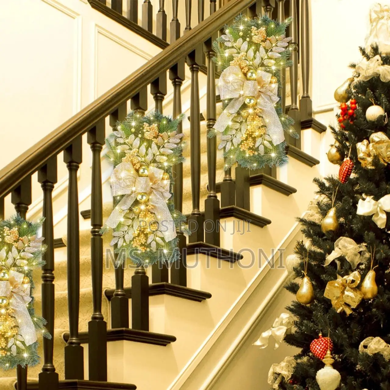 Straight Christmas Wreath Decorations