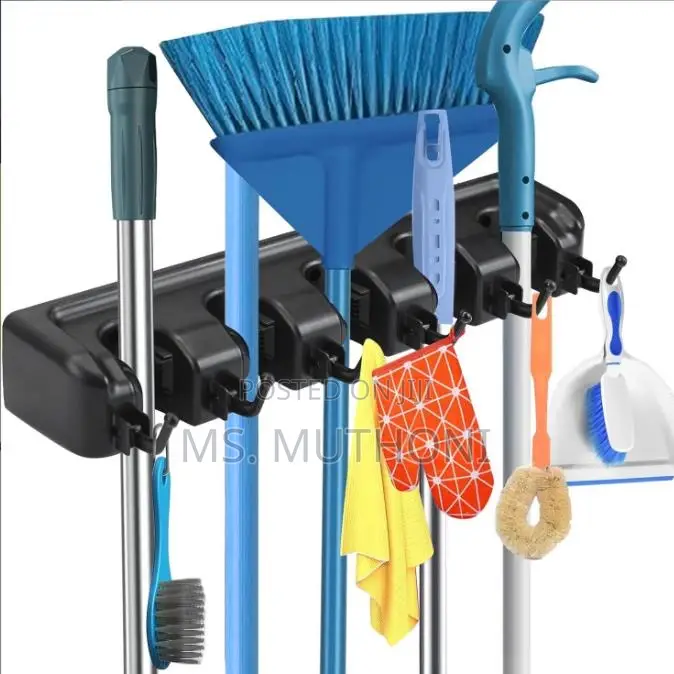 Wall Mounted Broom Holder*