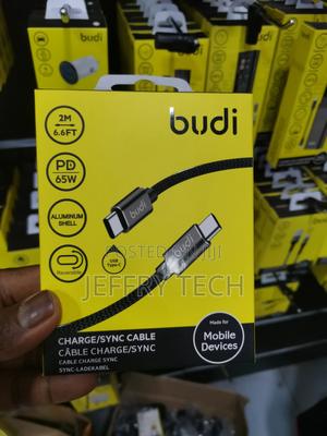 Budi 65W PD Type C to Type C Cable 2M - thumbnail 2