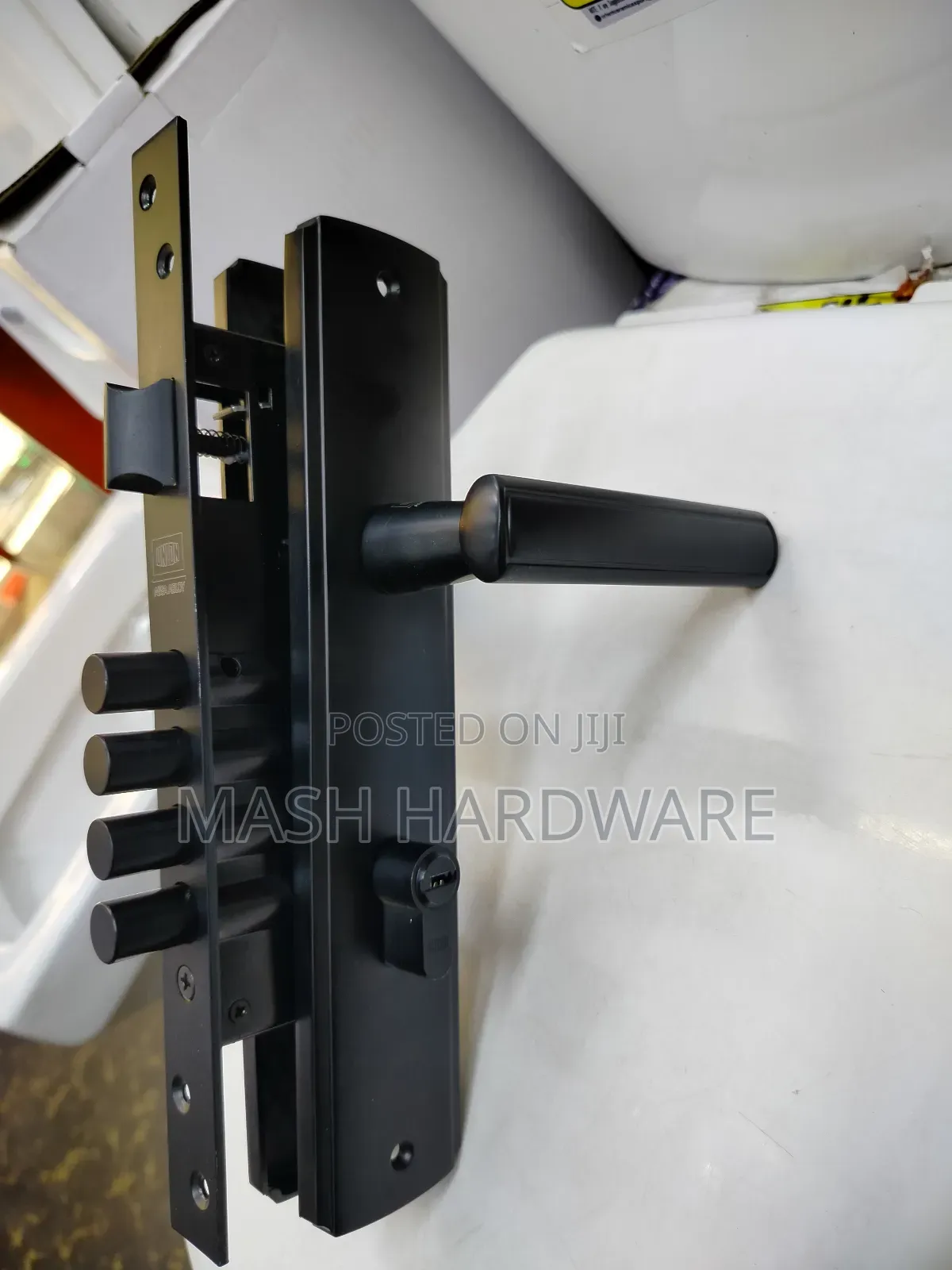 Matt Black 4pin Union Lock
