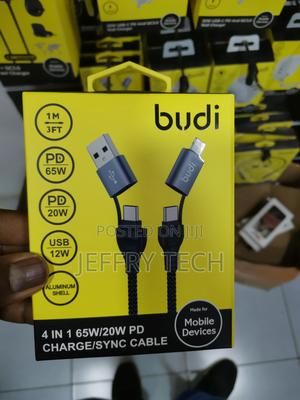 Budi 4 in 1 USB Type-C to C PD 65W 20W Charging Power Cable - thumbnail 2