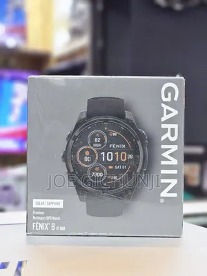 Garmin Fenix 8 Solar Sapphire GPS Smartwatch 47mm