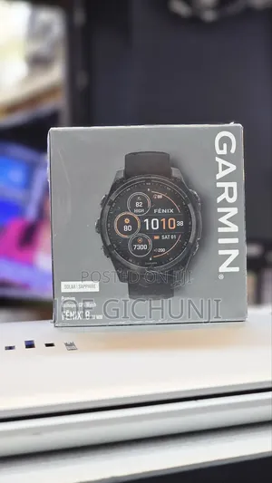 Garmin Fenix 8 Solar Sapphire GPS Smartwatch 47mm