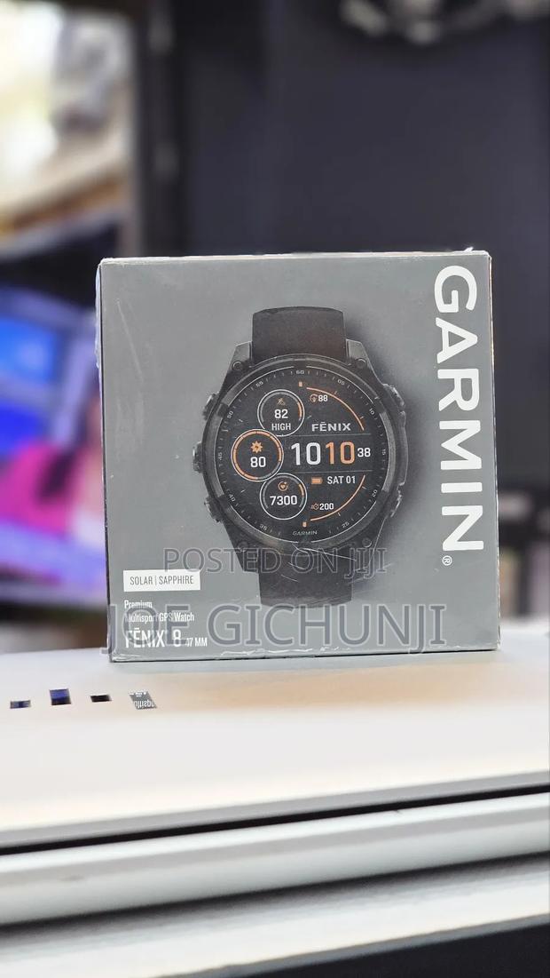 Garmin Fenix 8 Solar Sapphire GPS Smartwatch 47mm - thumbnail 2