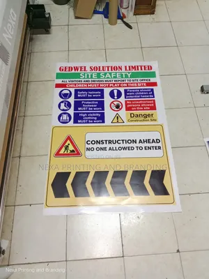 Site Safety and General Construction Information Signage
