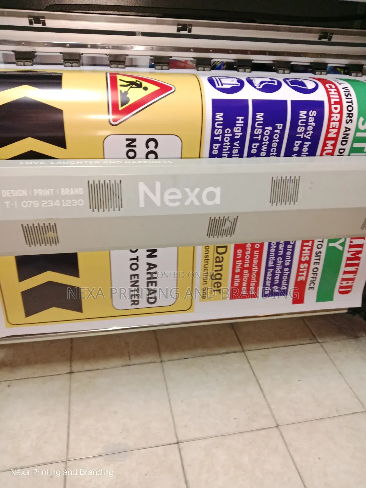 Site Safety and General Construction Information Signage