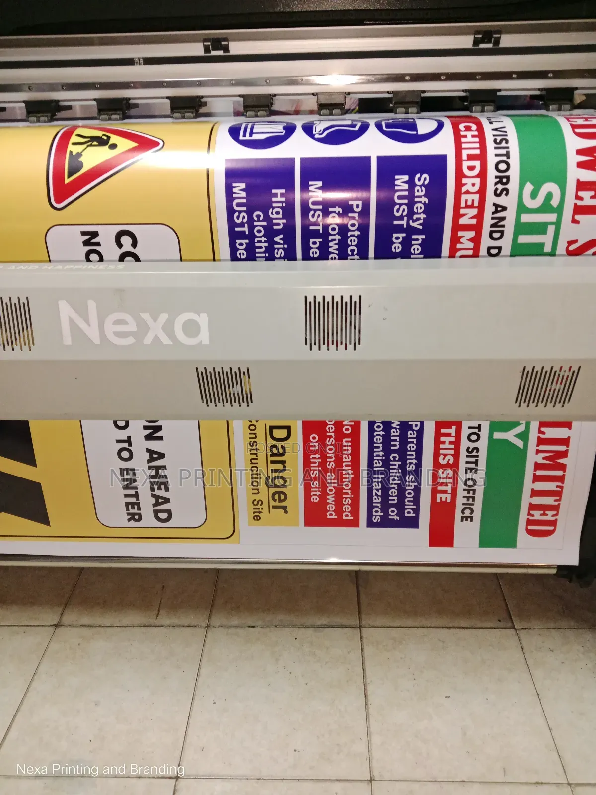 Site Safety and General Construction Information Signage