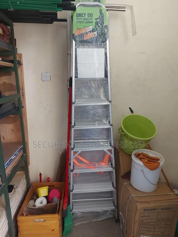 Foldable 7 Step Aluminium Ladder - main view