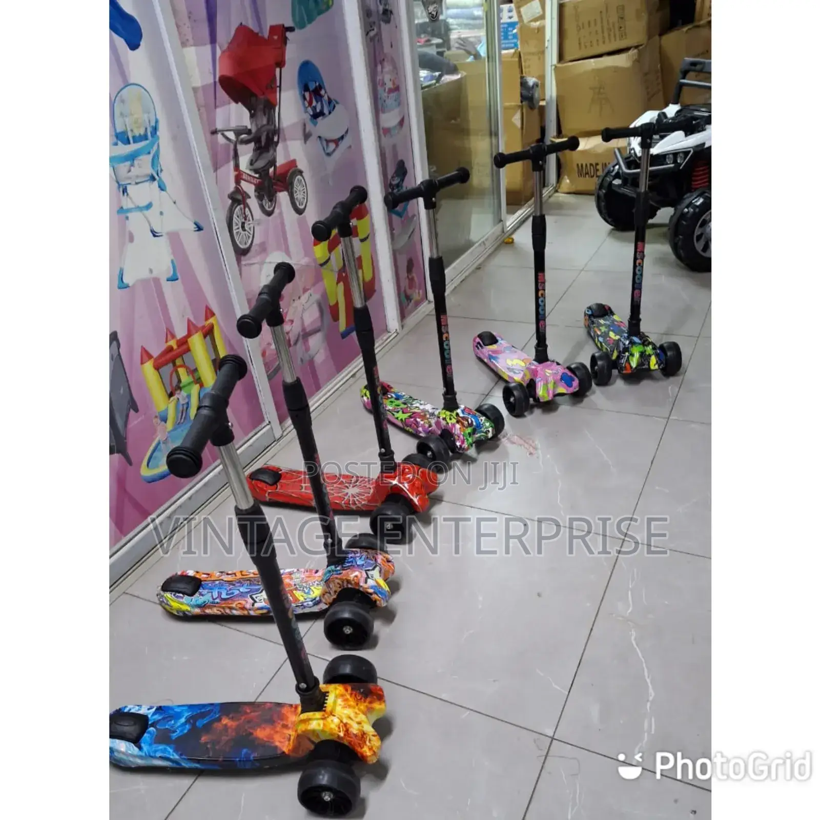 Wide Wheeled Scooter, Scooter