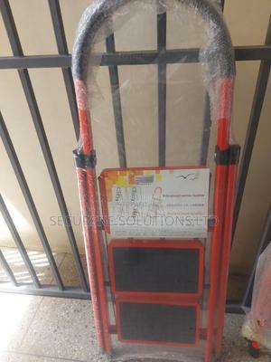 3 Step Foldable Steel Ladder - thumbnail 2