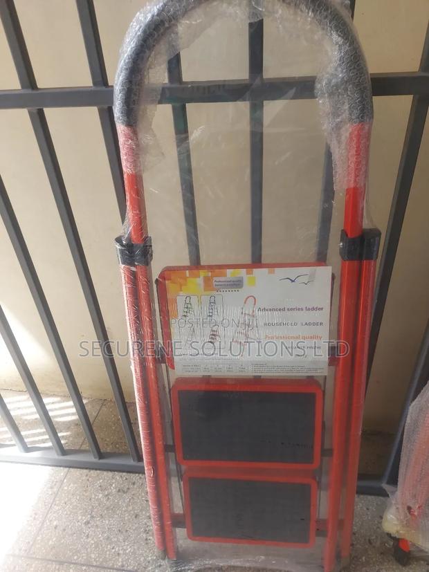 3 Step Foldable Steel Ladder - main view