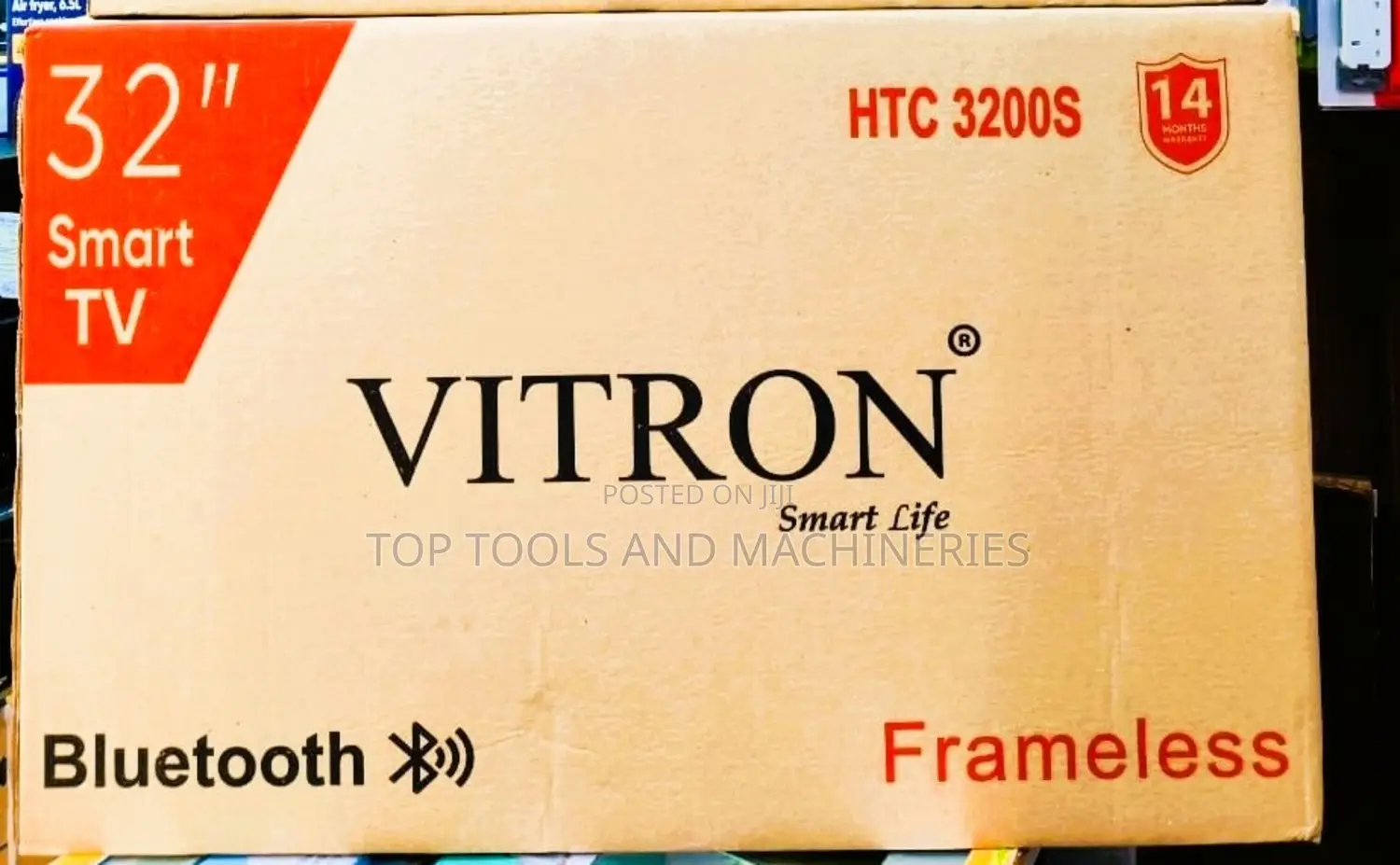Vitron 32" Smart Android Frameless With Bluetooth
