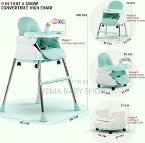 4 in 1 Convertible High Baby Feeding Chair