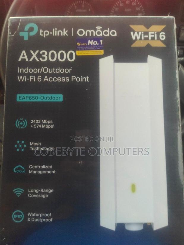 Tp-link Ax3000 Indoor/Outdoor Wifi 6 - Tl-eap650/ Eap650