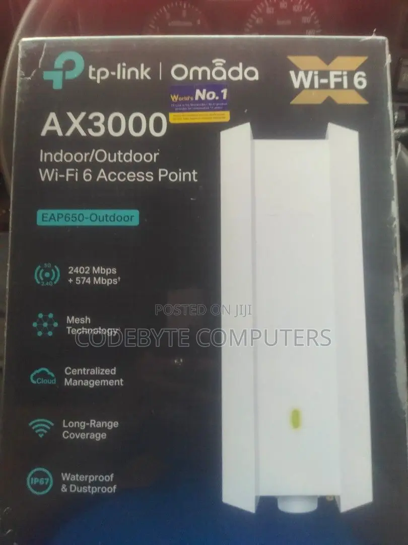 Tp-Link Ax3000 Indoor/Outdoor Wifi 6 - Tl-Eap650/ Eap650