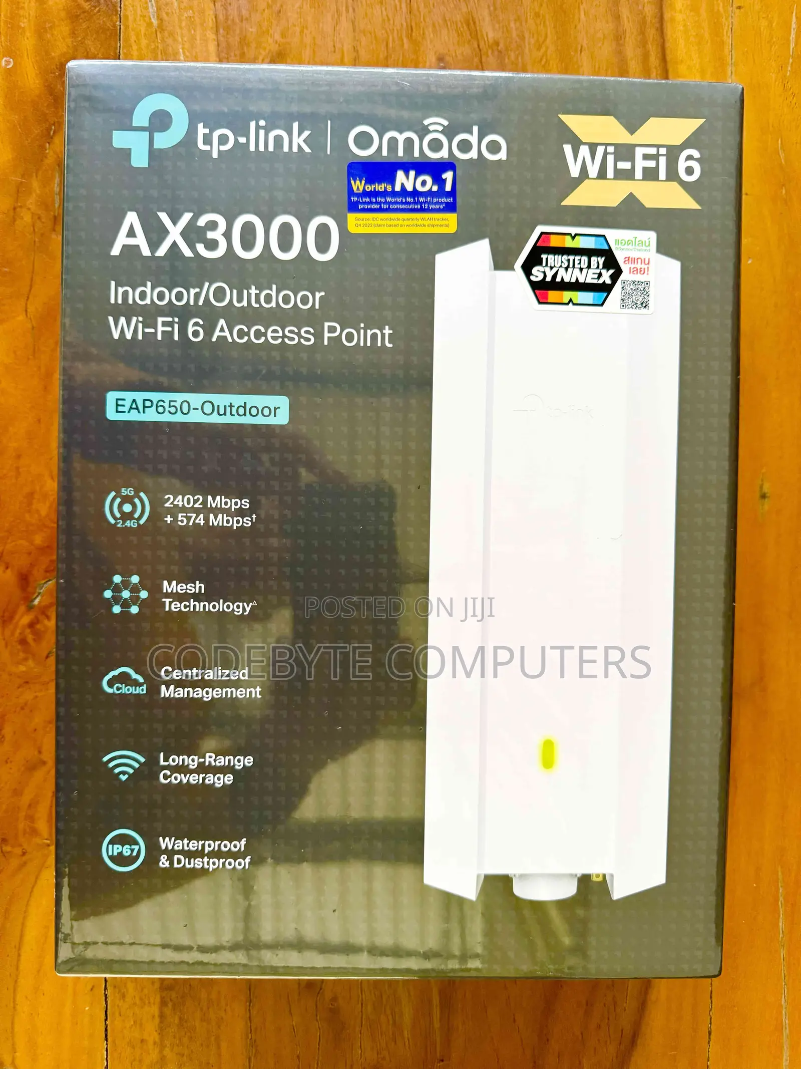 Tp Link Eap650 Outdoor Wifi 6 Access Point Ax3000 Indoor/Out