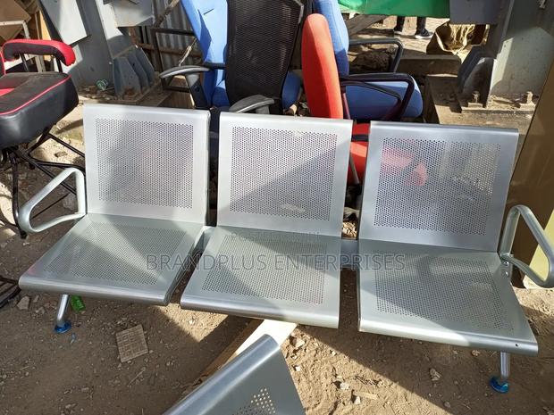 Silver Heavy Duty Visitors/Waiting Chair - main view