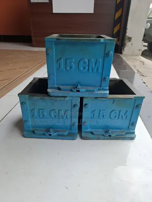 150mm Cubic Cast Iron Concrete Cube Mould.