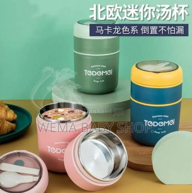 Baby Double Partitioned Food Thermos - main view