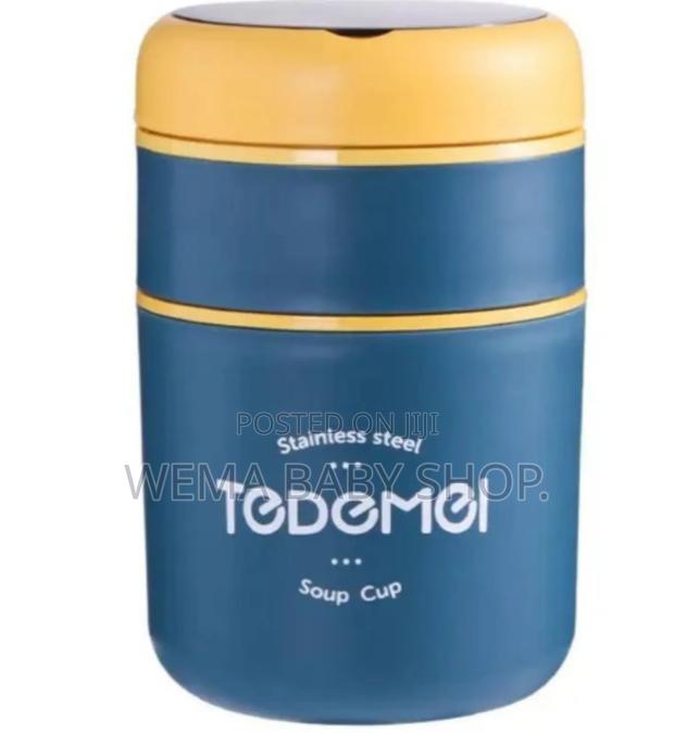 Baby Double Partitioned Food Thermos - thumbnail 2