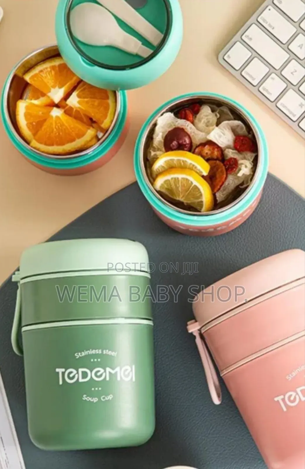 Baby Double Partitioned Food Thermos