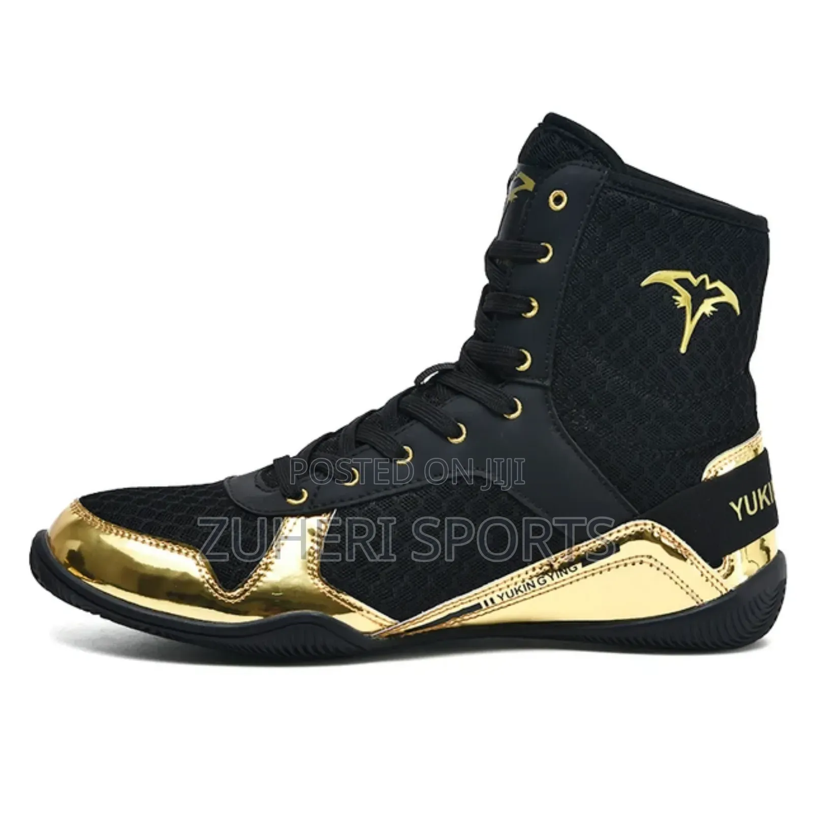 Boxing Shoes; Ring Boots, Comfortable, Grip High Flight