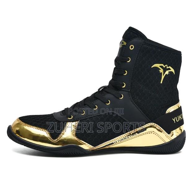 Boxing Shoes; Ring Boots, Comfortable, Grip High Flight