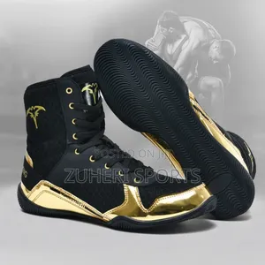 Boxing Shoes; Ring Boots, Comfortable, Grip High Flight