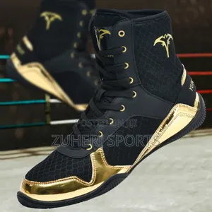 Boxing Shoes; Ring Boots, Comfortable, Grip High Flight
