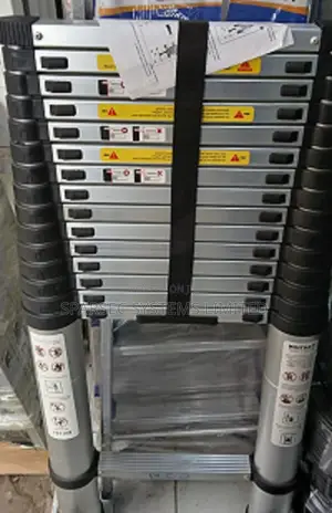 Single Telescopic Aluminum Ladder 6.2M