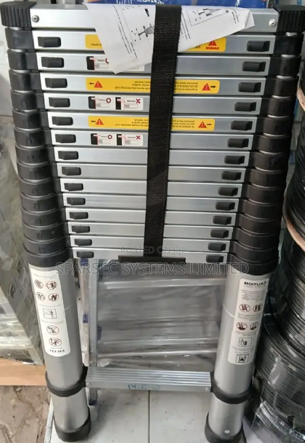 Single Telescopic Aluminum Ladder 6.2M