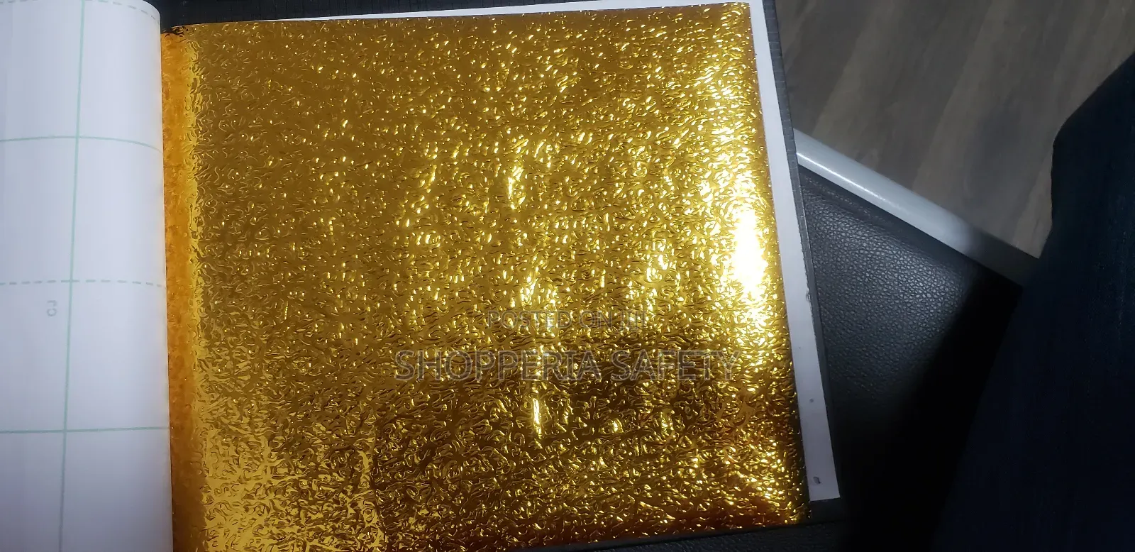 Yellow Shiny Contact Papers