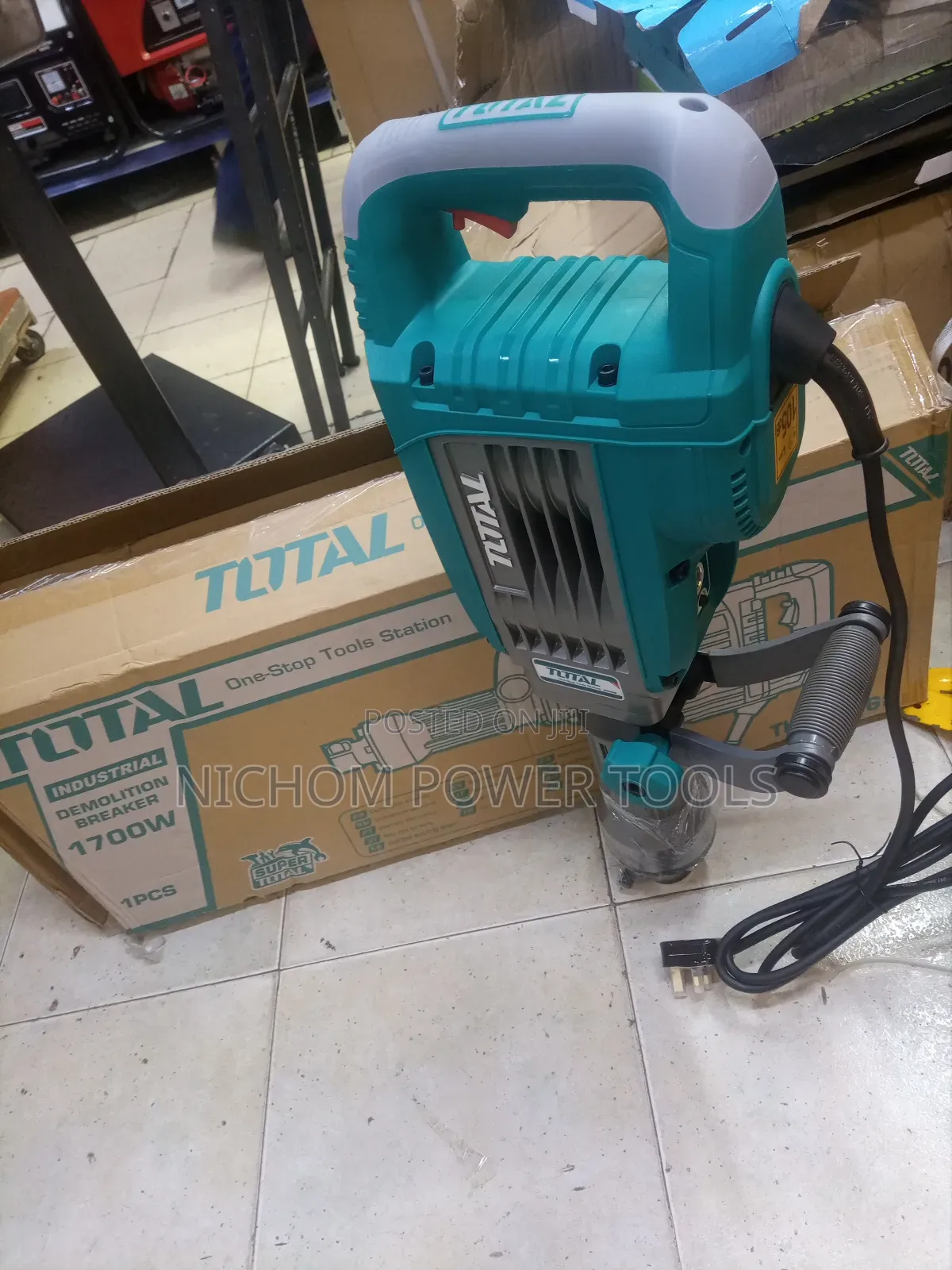 Total 1700watts Demolition Hammer/1700watts Jack Hammer