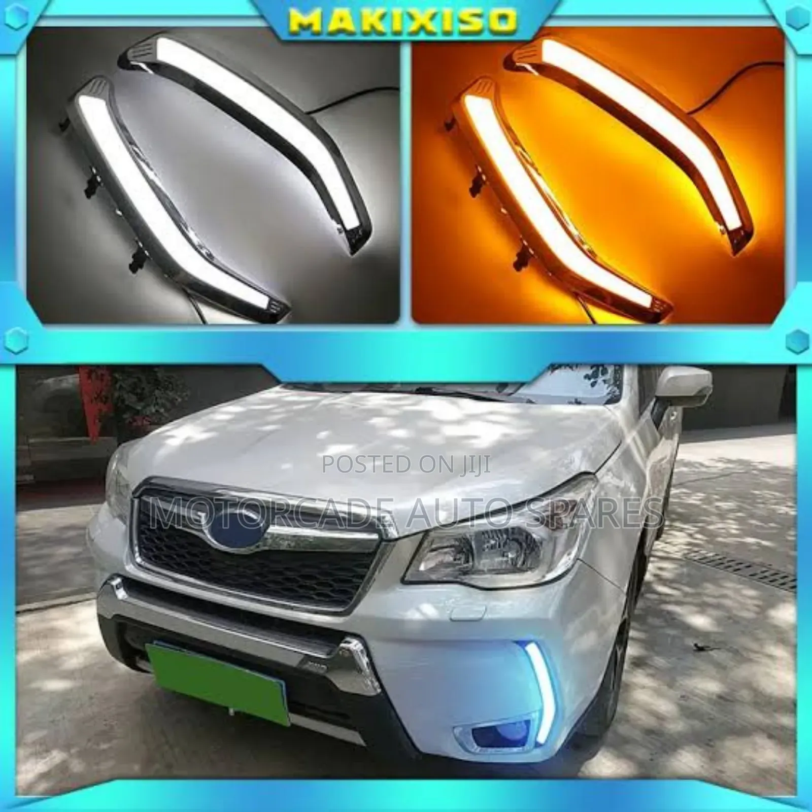 Subaru Forester Bumper DRL Led Strips Lights