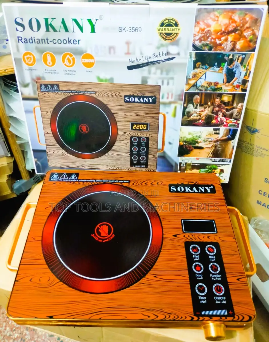 Sokany Portable Induction Cooker- Energy Saving Hot Plate