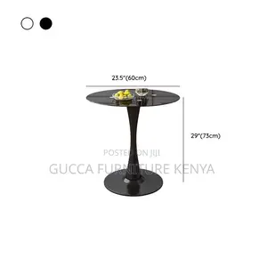 Office Tables:Modish Round Orbicular Dining Table