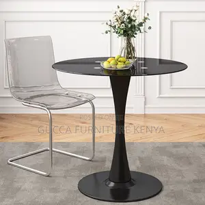 Office Tables:Modish Round Orbicular Dining Table