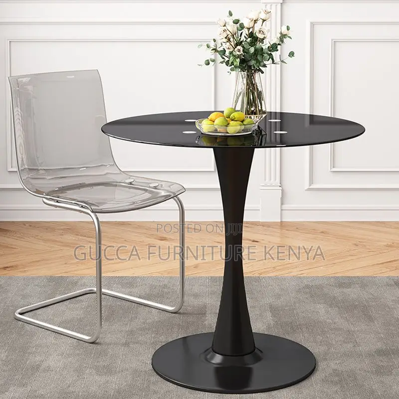 Office Tables:Modish Round Orbicular Dining Table