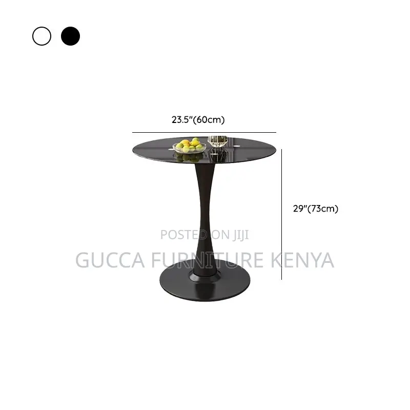 Office Tables:Modish Round Orbicular Dining Table