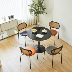 Office Tables:Modish Round Orbicular Dining Table
