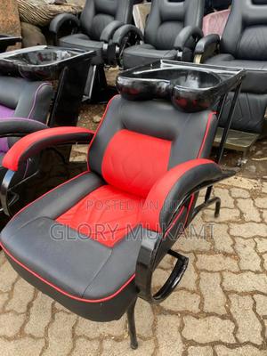 Red Salon Sink Hair Wash Basin - thumbnail 2