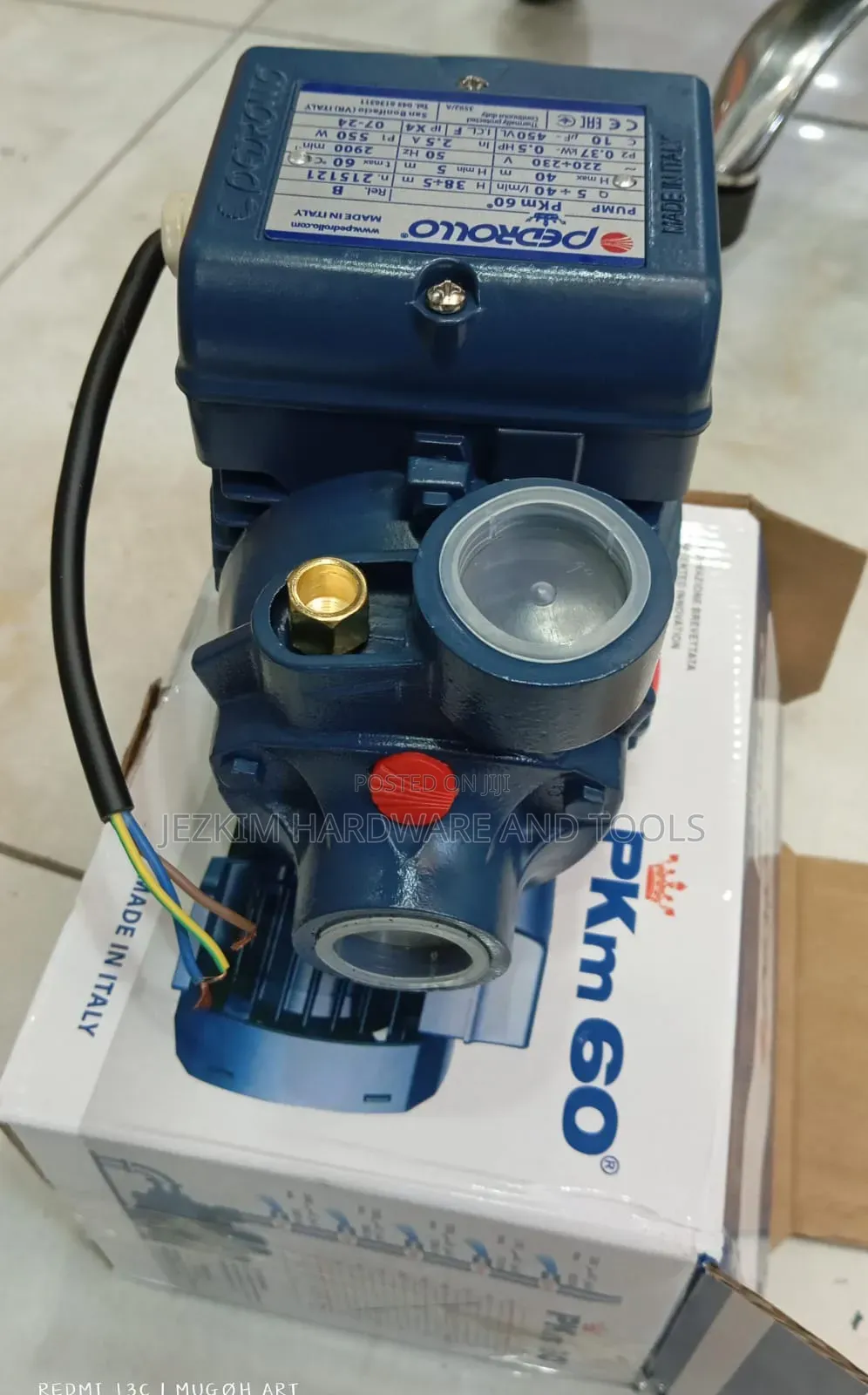 Pedrollo Booster Pump 0.5hp