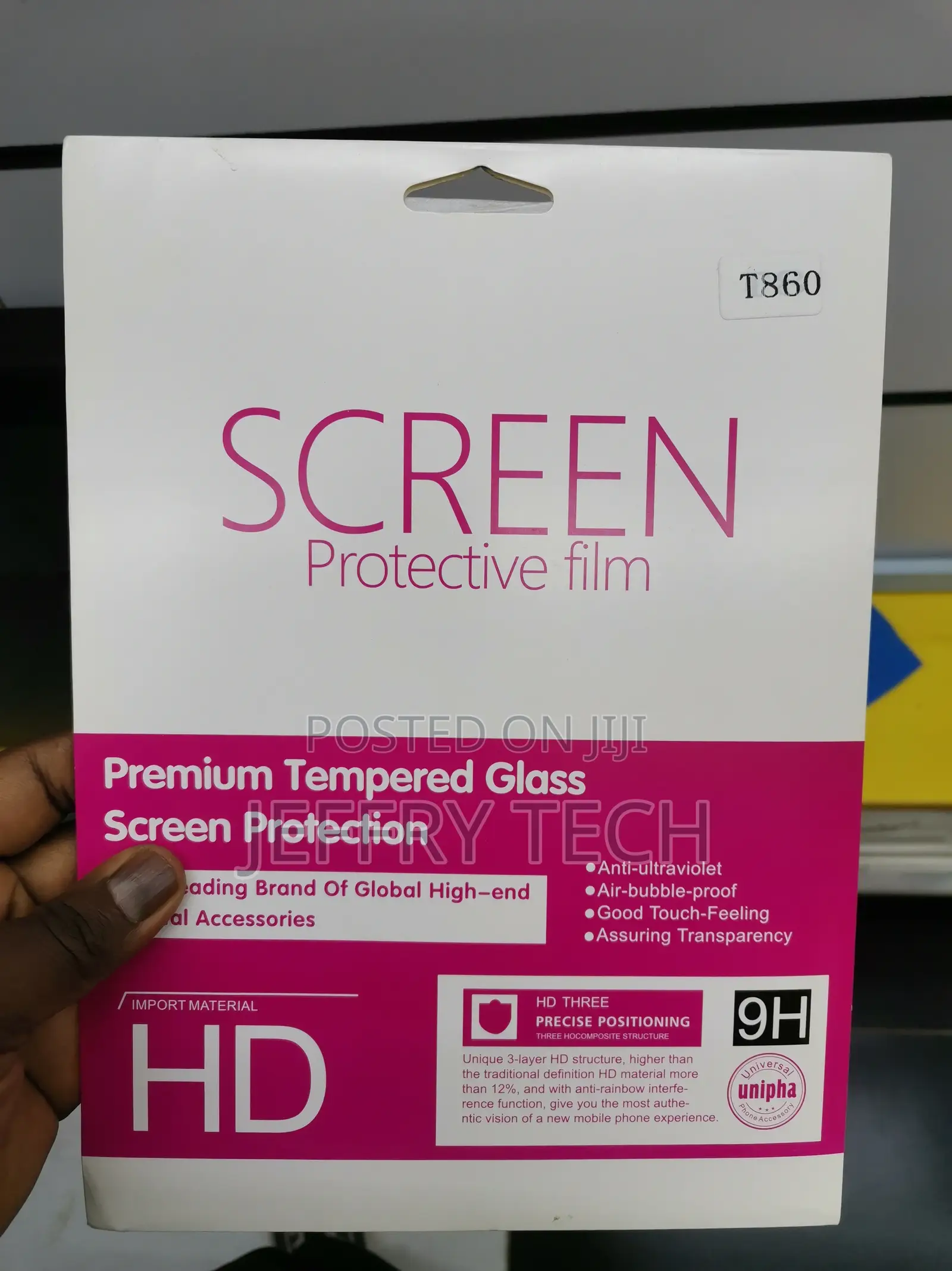 Screen Protector for Galaxy Tab S6 T860 Tempered Glass